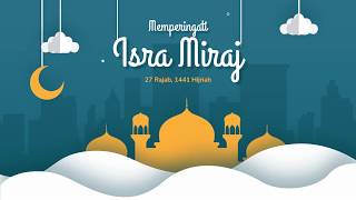 Video Ucapan isra miraj