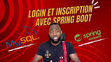 Login et Inscription avec Spring Boot | Spring Security | MySQL