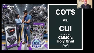 Identifying COTS & CUI: Know The Difference! - with Regan Edens