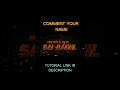 MaheshBabu title card edit for SMILING STAR SAI RAHUL