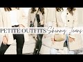 Styling SKINNY JEANS As A PETITE! Petite Outfit Ideas 2022