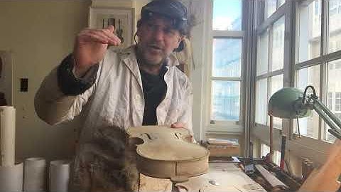 Violin making tutorial/ Basic theory of intuitive arching.