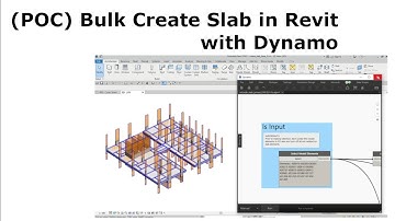 Dynamo: (Proof of Concept) Bulk Create and Join Slabs