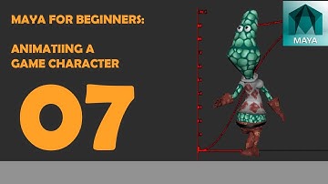 #7 Maya for Beginners: How to Animate a Game Character Alien in Maya Part 7: Hand  Poses