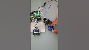 Control Servo Animations with a Joystick + OLED! 🔥 | Arduino Uno Project #arduino #arduinoproject