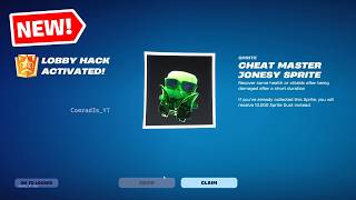 Verified Fortnite 2 NEW Lobby Hack Codes - How to get Cheat Master Jonesy Sprite & 2 Cheat Code Locator Gizmo System Hub
