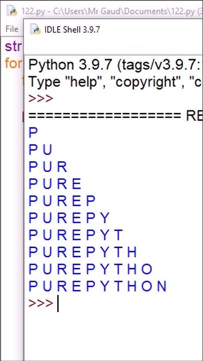 Python Program Print a Pattern | Python Pattern Programs - Printing ...