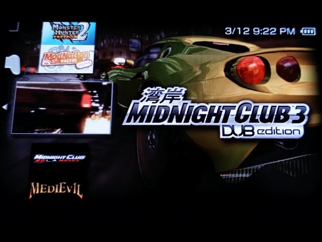Midnight Club 3 DUB Edition en PSVITA (PSP) 