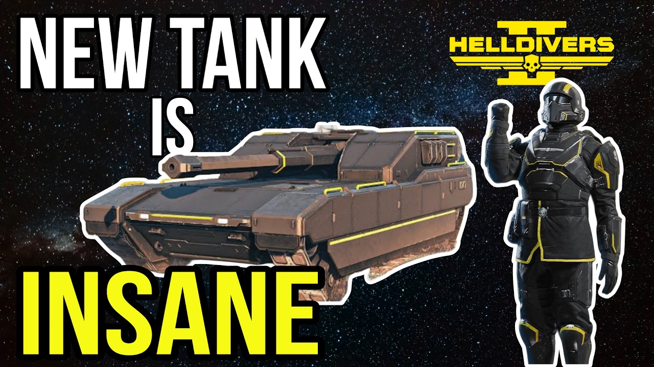 Helldivers 2 NEW TANK TD-220 Bastion is INSANE - YouTube