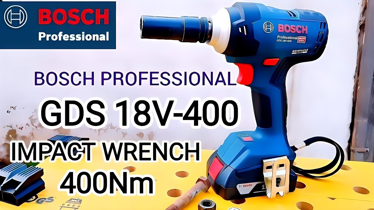 BOSCH PROFESSIONAL GDS 18v 400 Cordless impact  wrench#boschprofessional#tools#impactwrench#bosch 