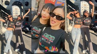 Kim Chiu and Maymay Entrata pinagkaguluhan sa Milan Italy