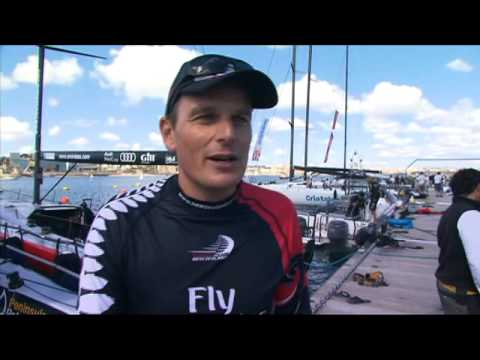 Audi Mecup - Interview of Dean Barker, skipper of ...