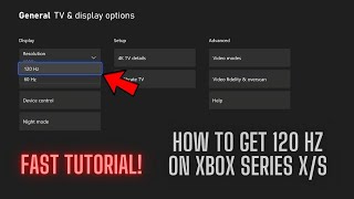 How to Get 120 Hz & 120 FPS in 2023 on Xbox One, Xbox Series S, & Xbox Series X screenshot 4