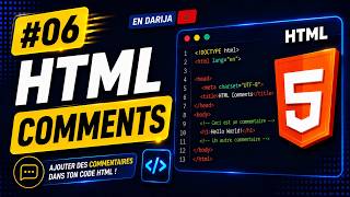 HTML #06 - COMMENTS 💻 شرح HTML بالدارجة