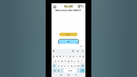 Level 55// What come after AEBFC? brain out #brainmasti #games #braintestsolution #easybrain