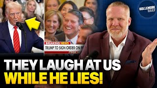 Trump TELLS INSANE STORY While His Cult CACKLES WITH DELIGHT!!!