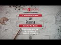Holy Scripture ("We Believe" Series Resources - Week 1)