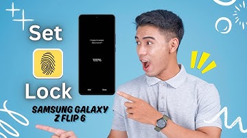 How To Set Fingerprint Lock On Samsung Galaxy Z Flip 6 in 2025 | Step by Step Security Guide!