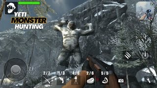 Yeti Monster Hunting game play  screenshot 2