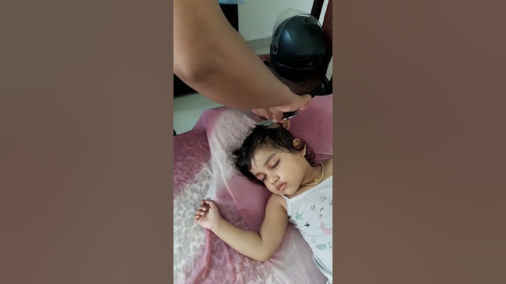 Kuhu baby getting trending haircut of summers..#babyhaircut #cutebaby #mundan #sleepingbeauty