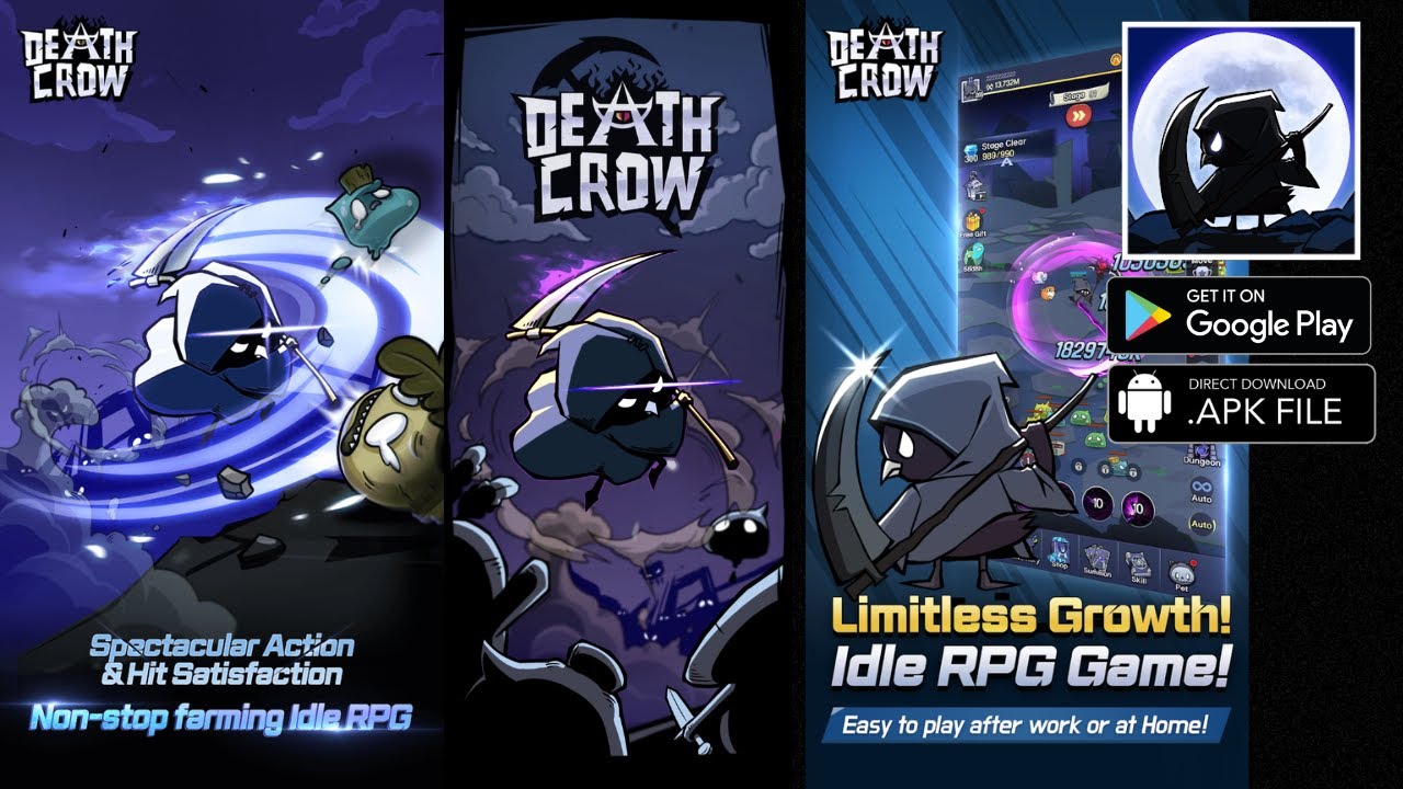 Death Crow : dc idle RPG for Android - Free App Download