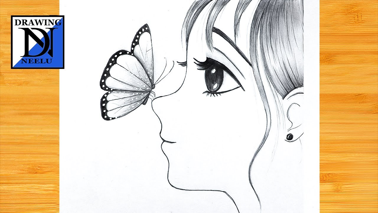 Easy Anime Black and White Drawings 50 photos  Drawings for sketching  and not only  PapikPRO