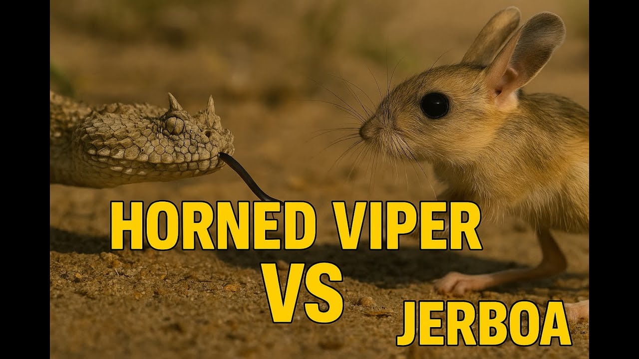 Horned Viper vs Jerboa | Speed vs Stealth in the Desert