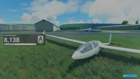 Microsoft Flight Simulator - Glider Training, Ridge Soaring (Lesson 7 of 7)