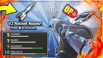 HEROIC MG 15 BLADE II GETS A INTENSE V2 ROCKET IN COD WW2! (COD WWII OVERPOWERED MG 15 CLASS SETUP)