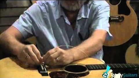 Changing Strings On A Martin HD28V Part 1