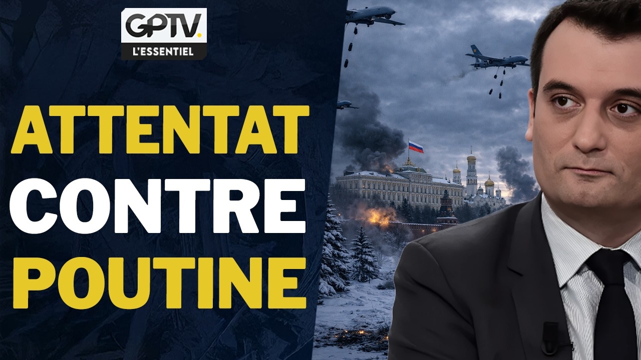 ATTAQUE CONTRE POUTINE : FLORIAN PHILIPPOT BALANCE LES COUPABLES | GPTV L’ESSENTIEL