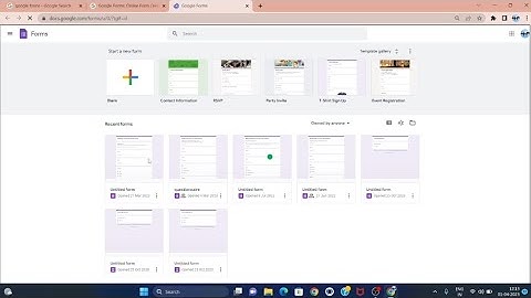 How to view, download, print the Google form responses one by one and all together