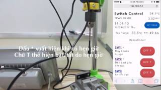 TPWS Demo Hẹn giờ với Toggle On
