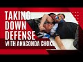 Fight nation  how to do taking down defense with anaconda choke