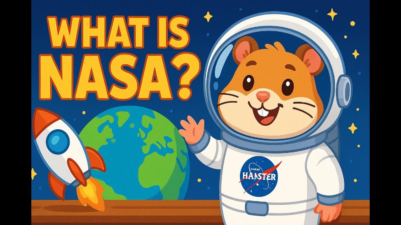  What Is NASA? | Hamster NBC — Space Science for Kids 🇺🇸🏰
