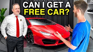 I Asked 100 Dealerships for a Free Car! by Dangie Bros 1,453,045 views 7 months ago 12 minutes, 45 seconds