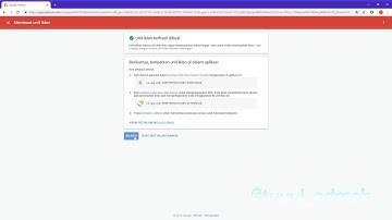 Membuat kode iklan admob pertama