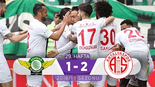 Akhisarspor 1-2 Antalyaspor 29. Hafta - 201819