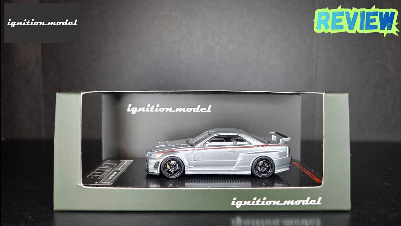 Ignition Model 1/64 - Nissan Nismo R34 GTR Z-Tune - REVIEW - YouTube