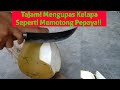 WOAH! MENGUPAS KELAPA SEPERTI MENGIRIS PEPAYA