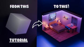 "Blender Tutorial: Create a Realistic 3D Bedroom from Scratch"
