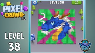 Pixel Crowd Level 38: Gameplay Solution