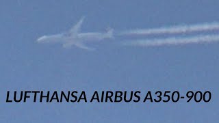 Lufthansa Airbus A350-900 (D-AIXG) cruising over Hartford, CT by Elevators Hotels and Aviation by TMichael Pollman 101 views 3 weeks ago 1 minute, 26 seconds