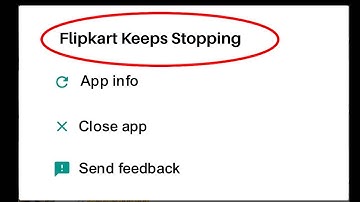 How To Fix Flipkart Keeps Stopping Error Problem Solved on Android