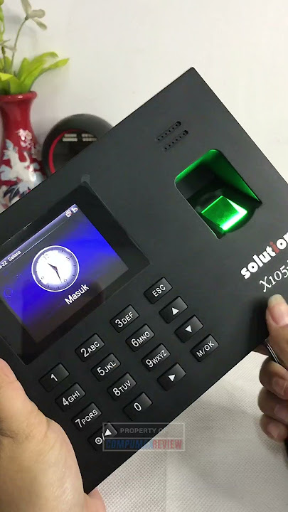 fingerprint untuk absen lebih praktis || FINGERPRINT SOLUTION X105