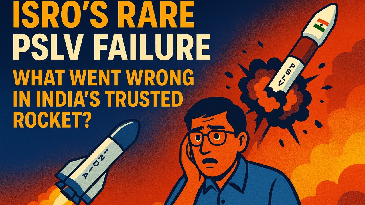 🚨 ISRO’s PSLV EOS-09 Mission Failure Explained 🔍What Went Wrong? 🚀🇮🇳 