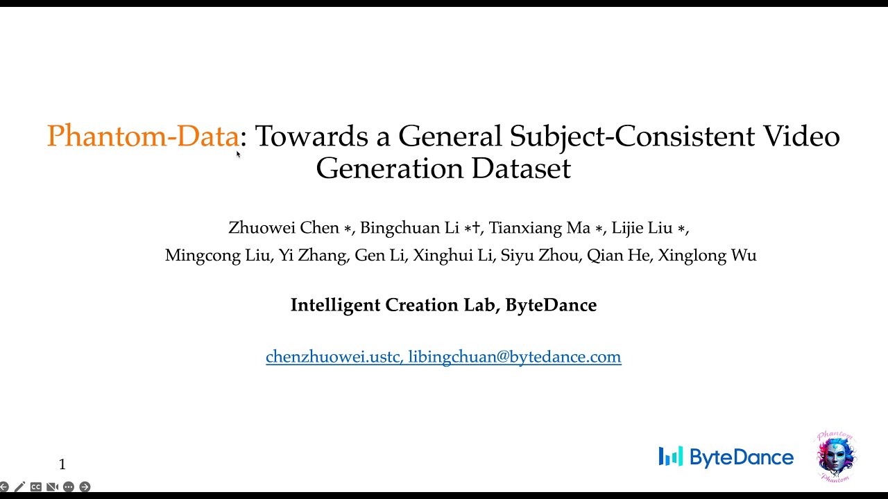 Phantom-Data: Towards a General Subject-Consistent Video Generation Dataset