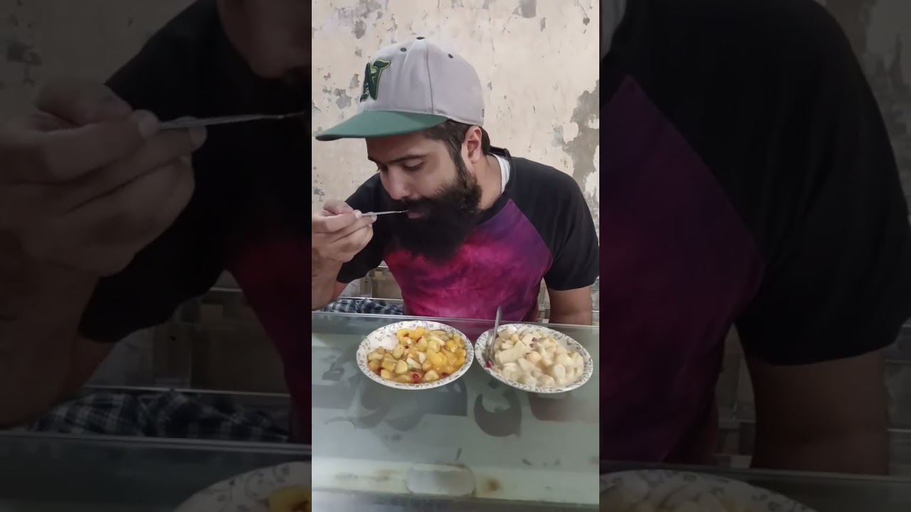 Pakistani fruit chat karachi 🍎🍌🍐🍏