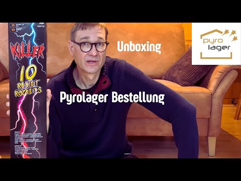 Silvester-Feuerwerk Unboxing -
