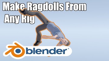 How To Make Any Rig Into a Rag Doll in Blender (Tutorial)